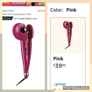 Conair Fashion Curl-Pink